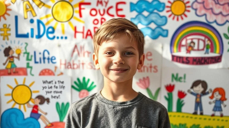 ve-tranh-the-hien-thoi-quen-tich-cuc-cua-em